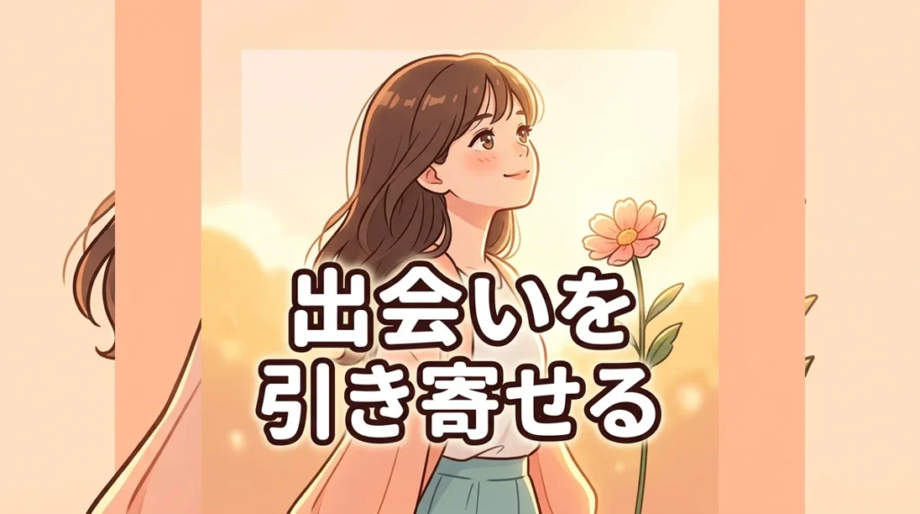 出会いを 引き寄せる