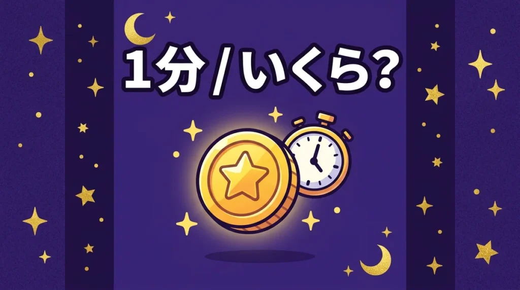 1分 いくら？